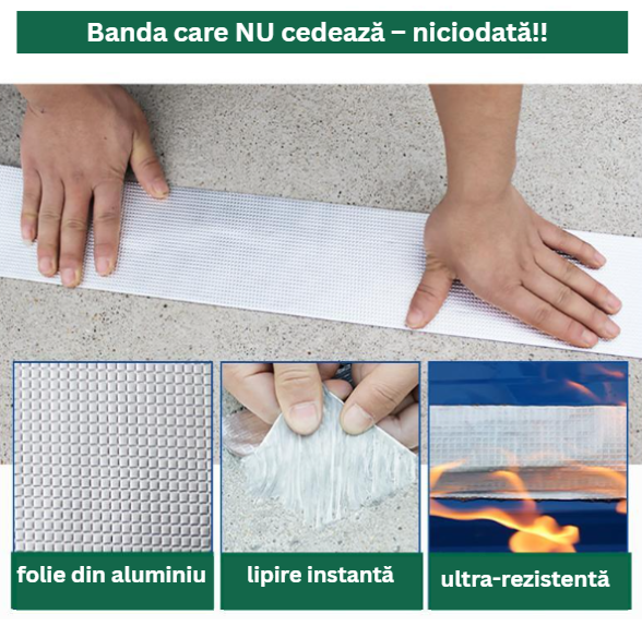 Bandă impermeabilă de etanșare